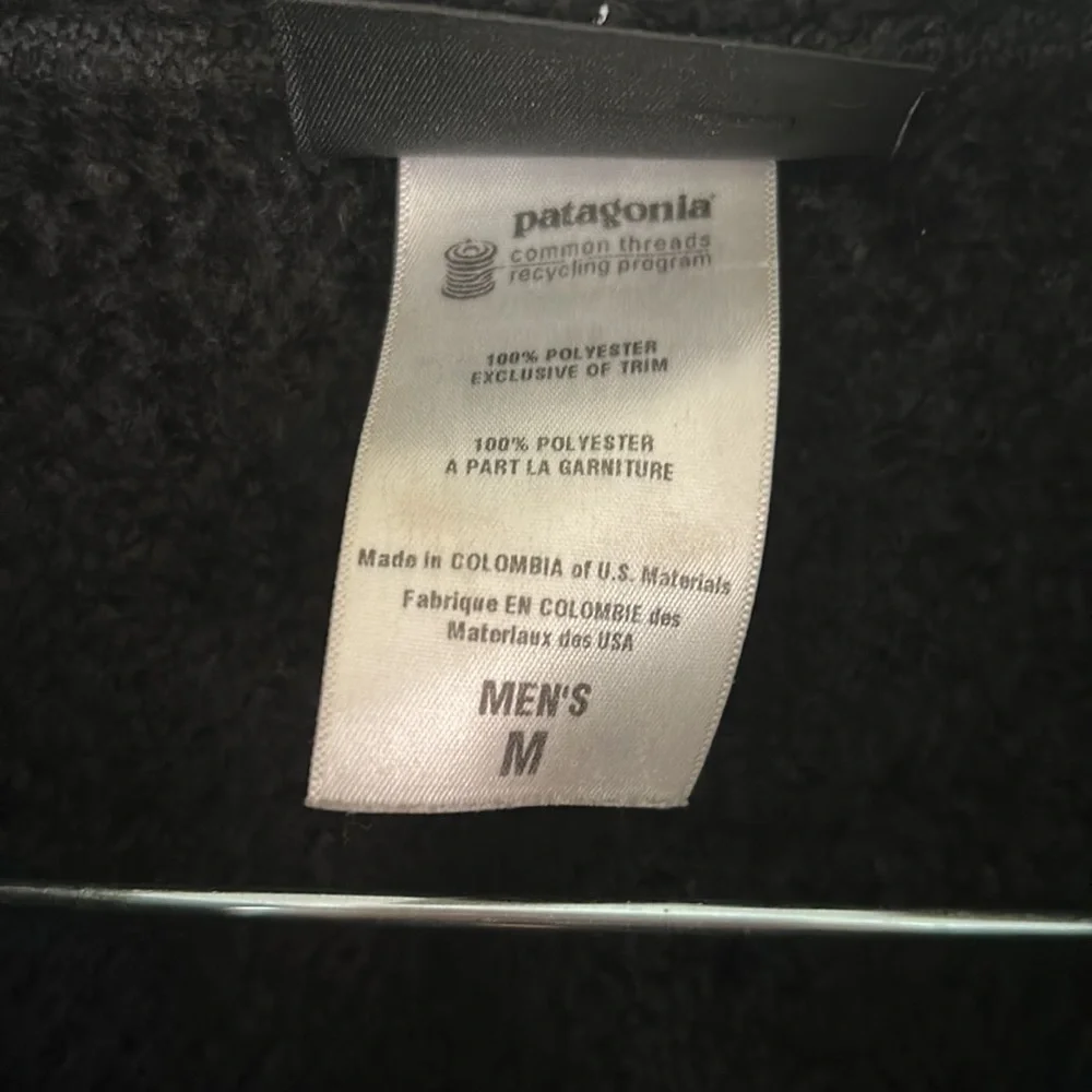 PATAGONIA R4 Jacket Black 2009 Fleece Polyester 36101F9 Mens Medium retro x - Picture 3 of 4
